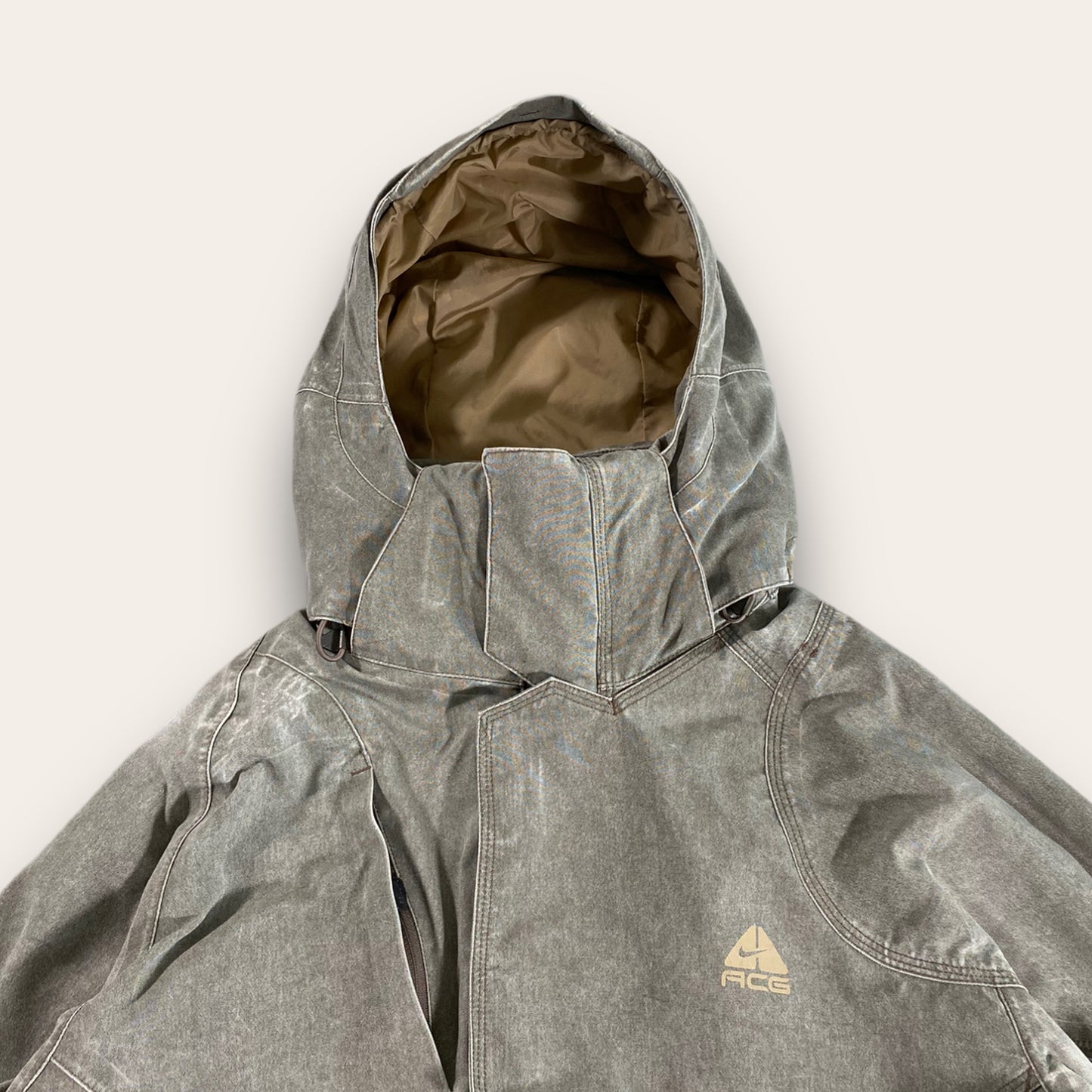 Nike ACG Stone Grey Multi Pocket Padded Jacket L