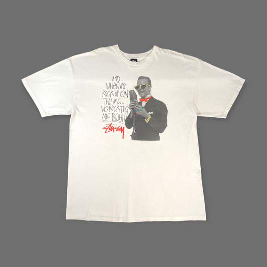 Stüssy 2000’s Rock The Mic T-Shirt XXL