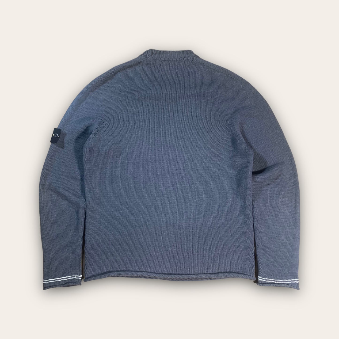 Stone Island Ribbed Collar Jumper L
