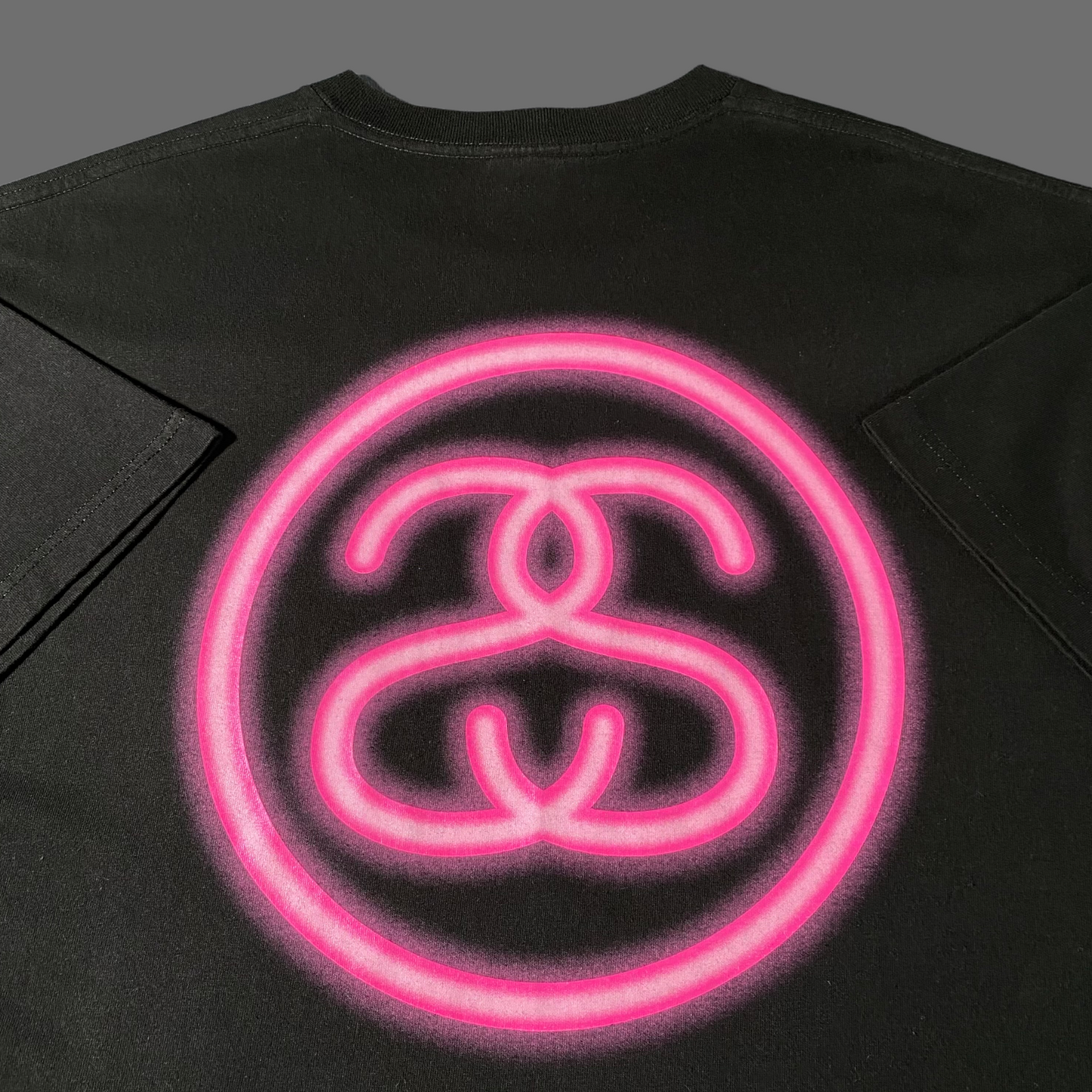 Stüssy 2000’s Neon Light T-Shirt XXL