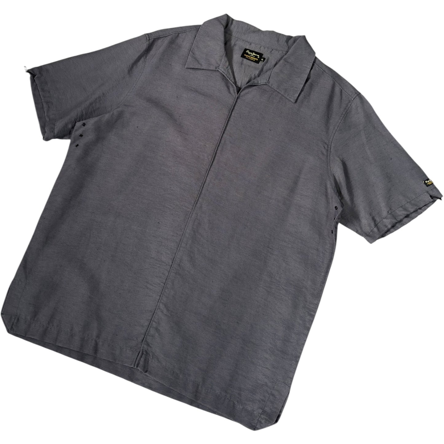Pepe Jeans 00’s Short Sleeve Ventilated Smock Shirt XL