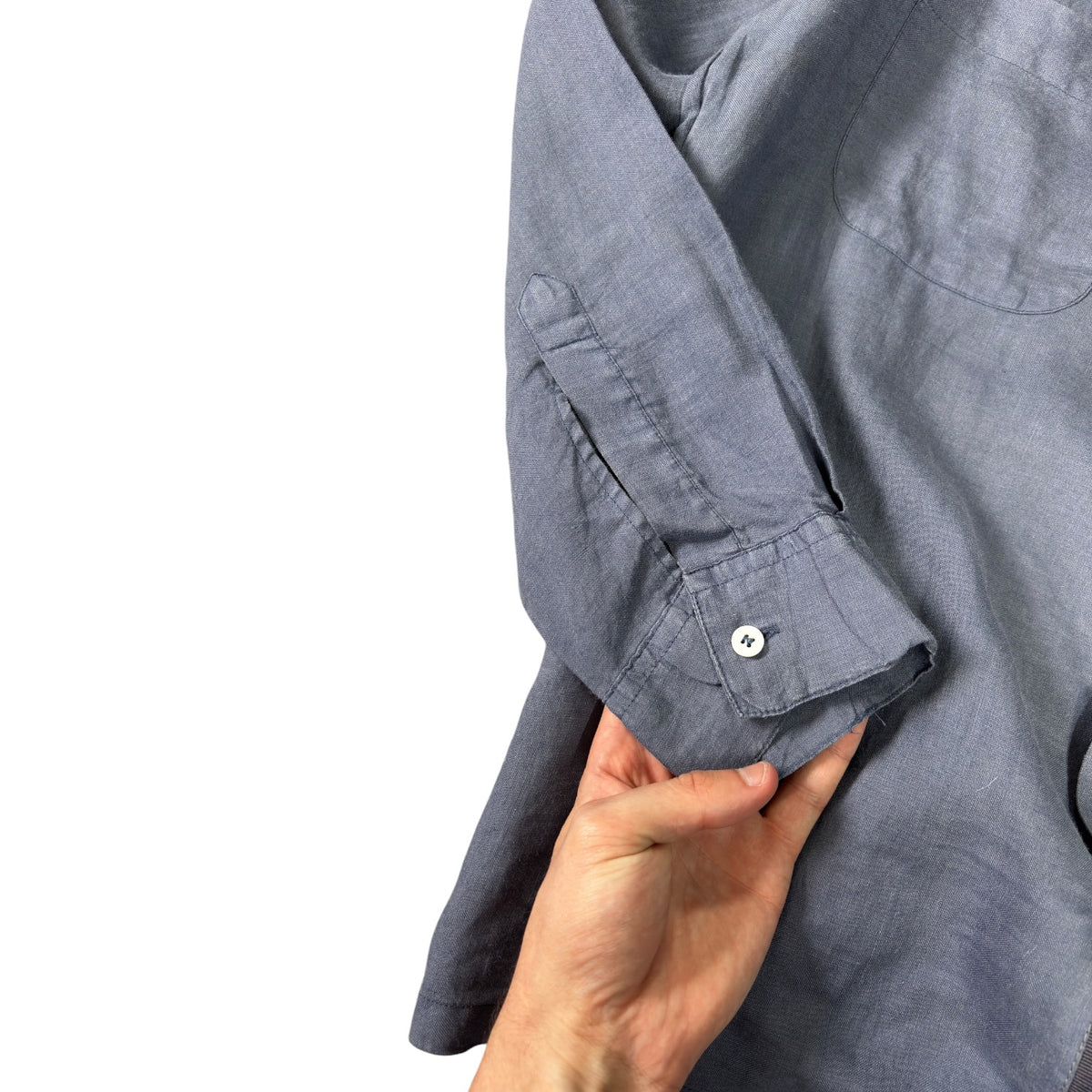 Armani Jeans 00’s Dual Pocket Linen Shirt L