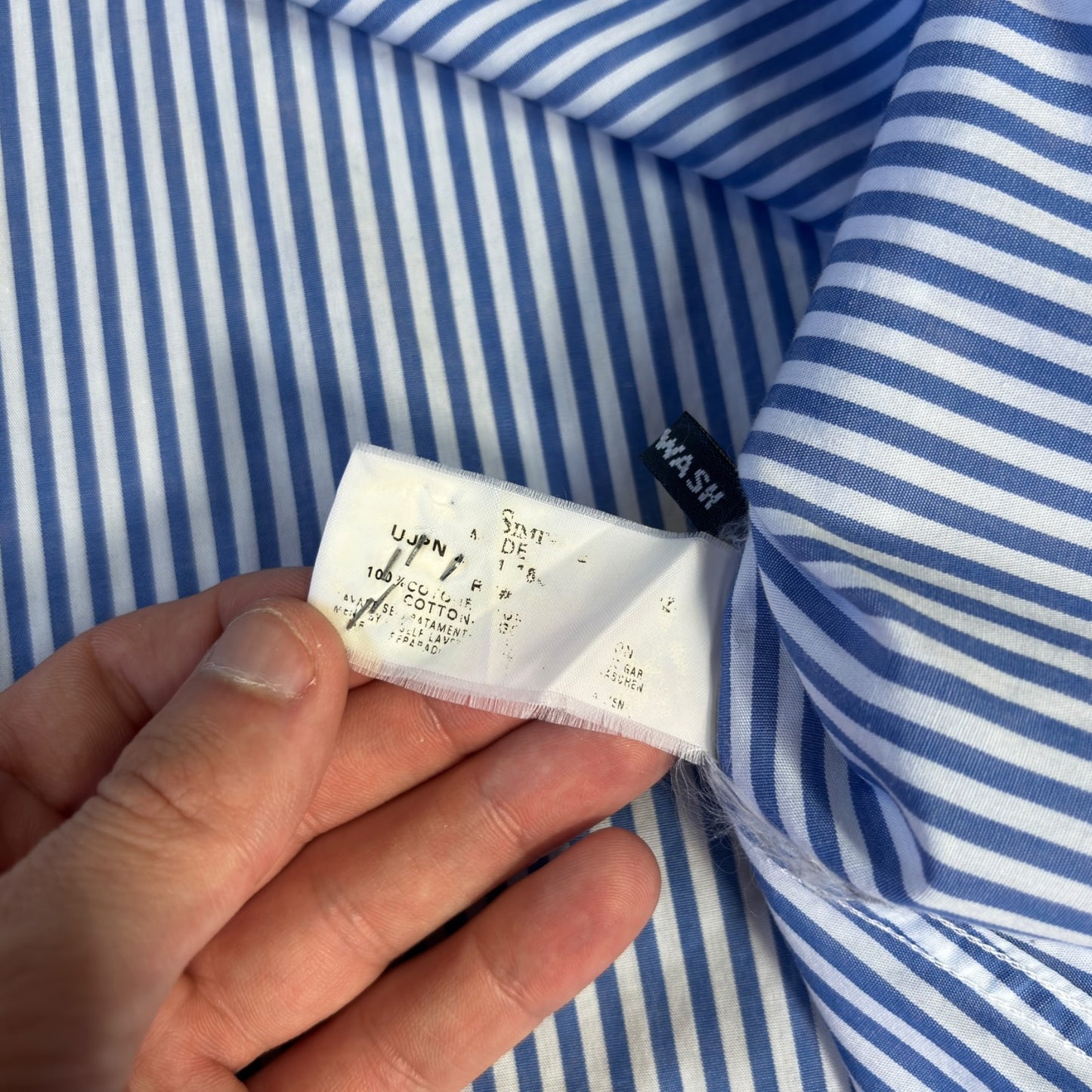 Armani Jeans 00’s Striped Longsleeve Shirt L