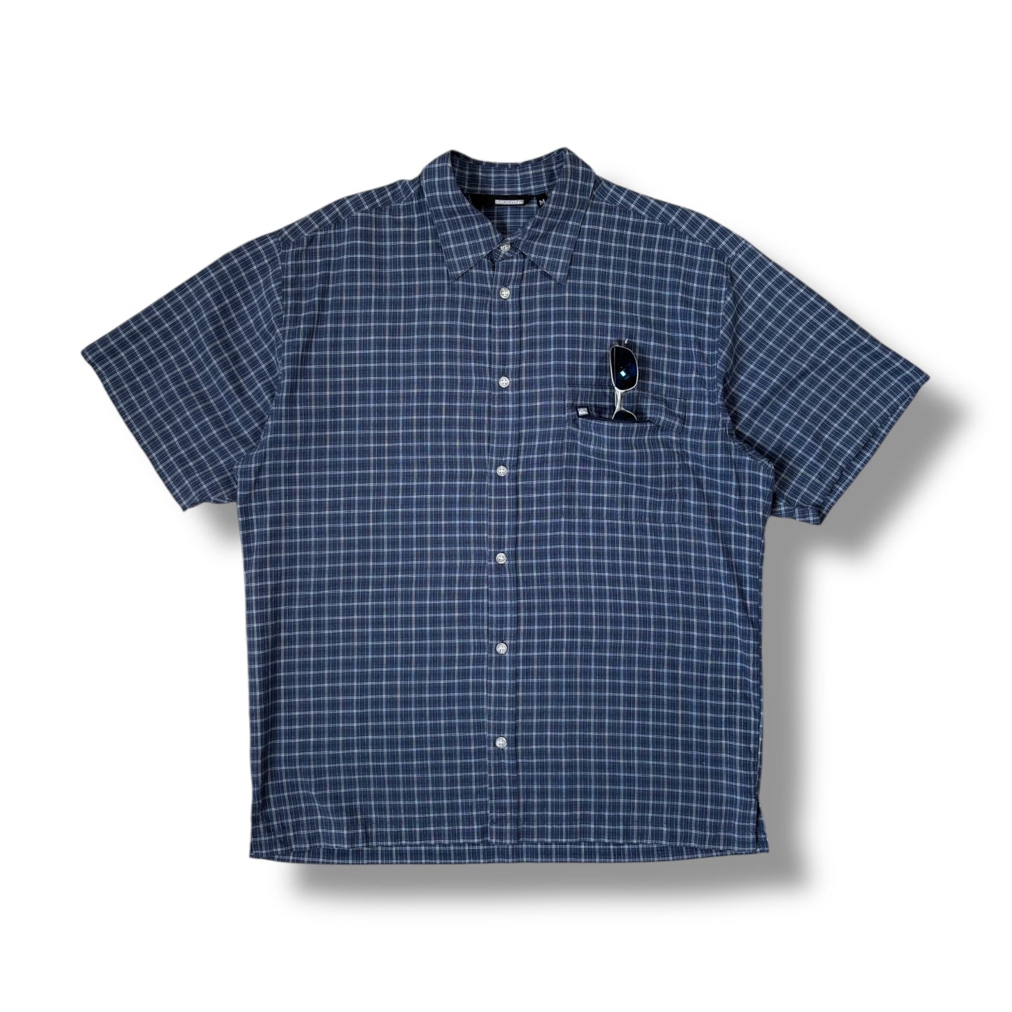 Quiksilver 00’s Checkered Short Sleeve Shirt Medium