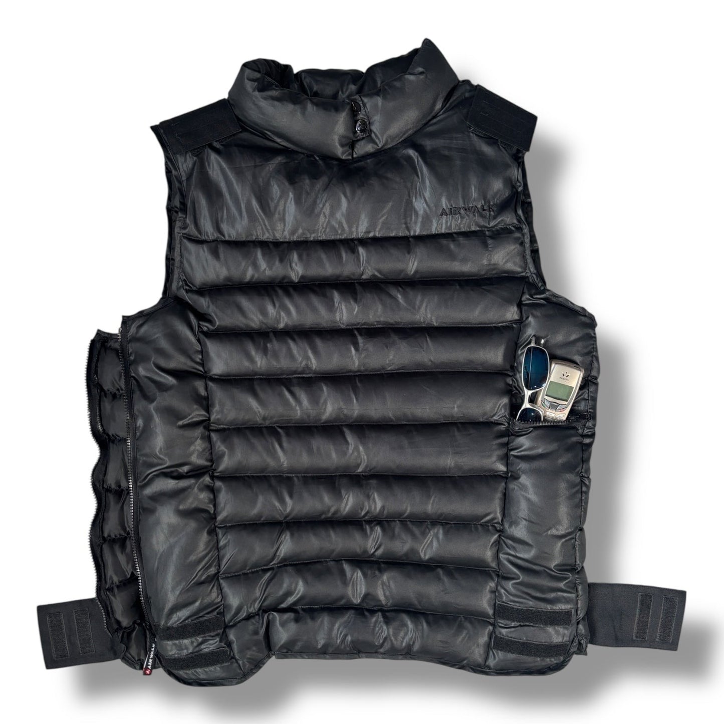 Airwalk 00’s Ballistic Puffer Vest Medium