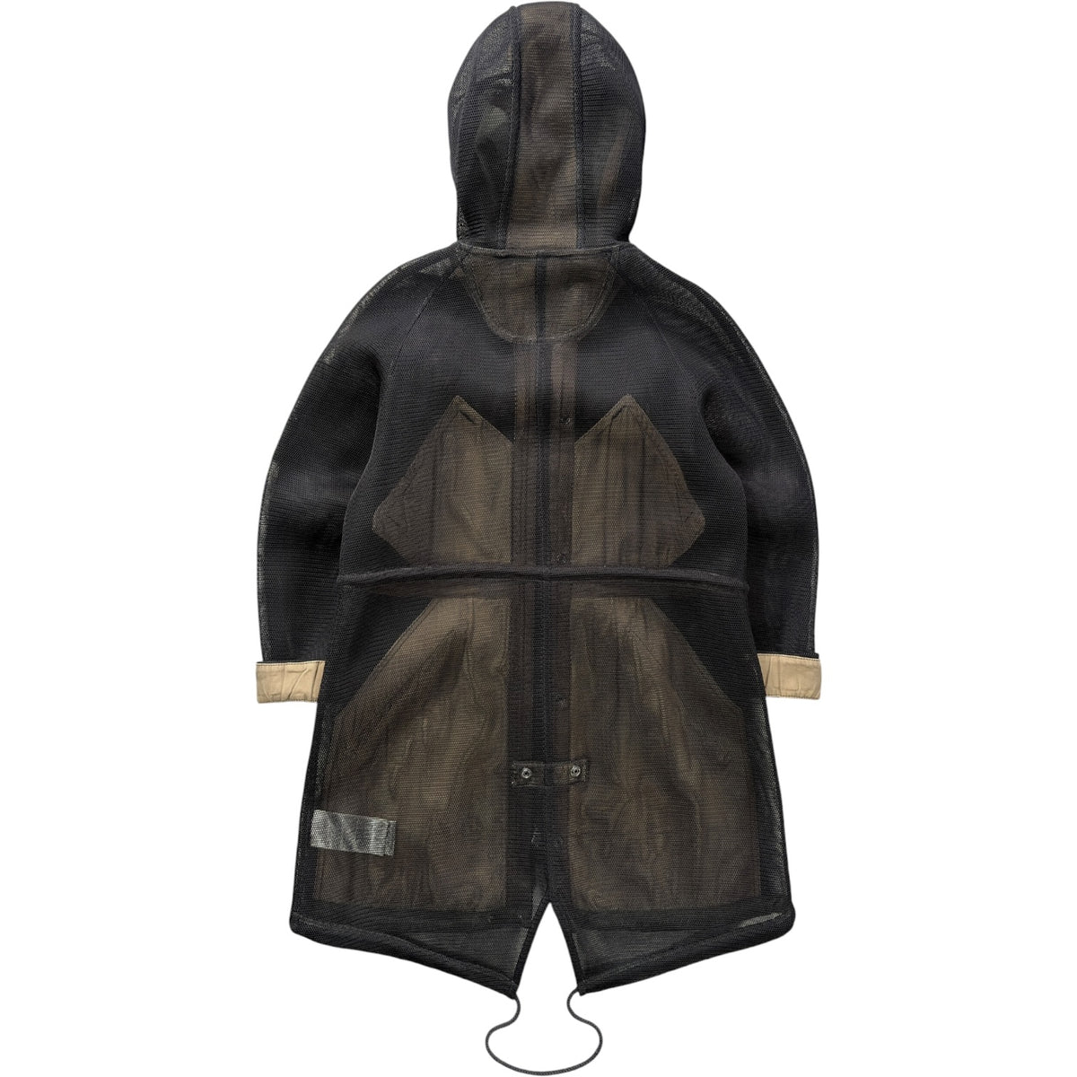 Diesel 00’s Women’s Panelled Mesh Parka Jacket 12/14