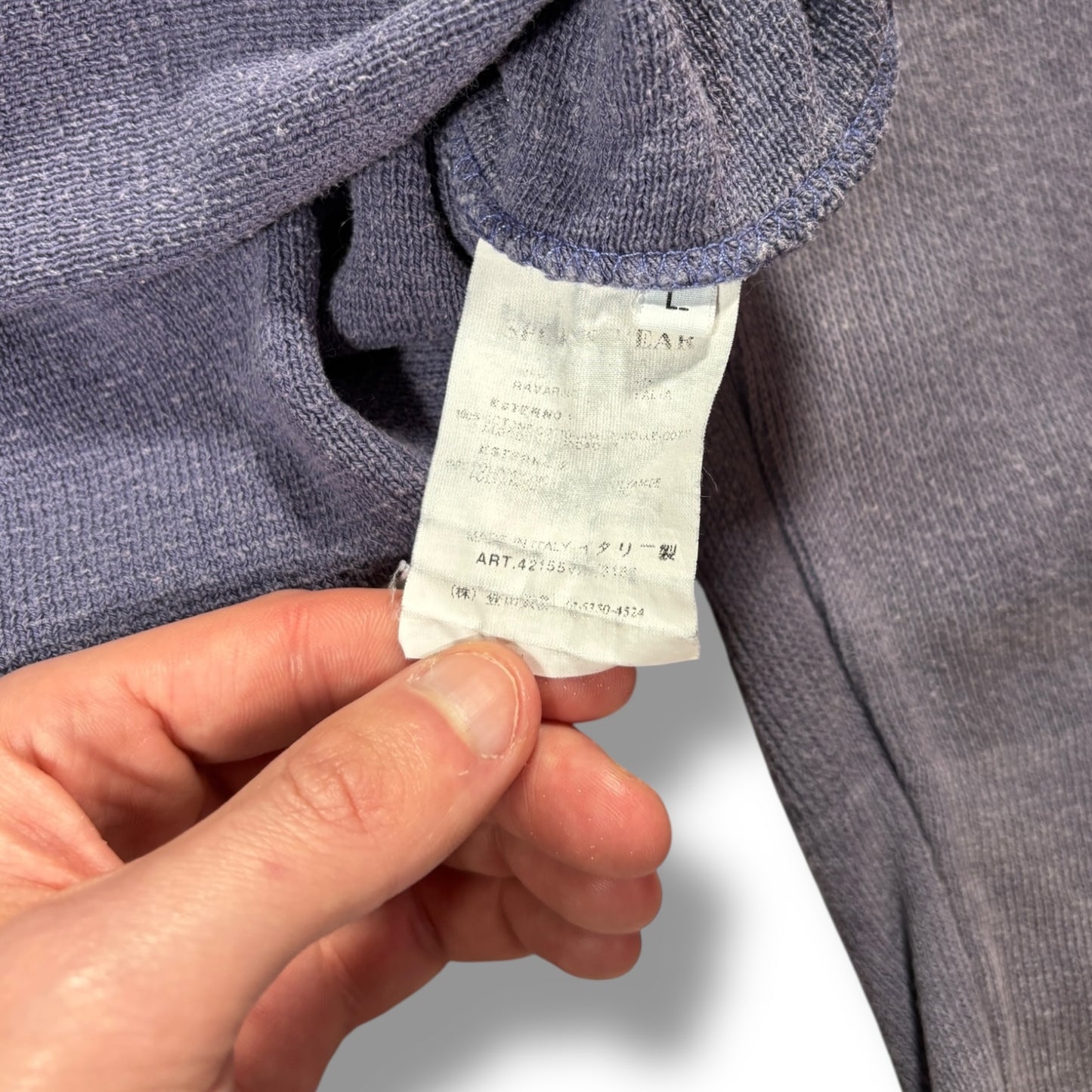 Stone Island 00’s Quarter Zip Sweatshirt Medium