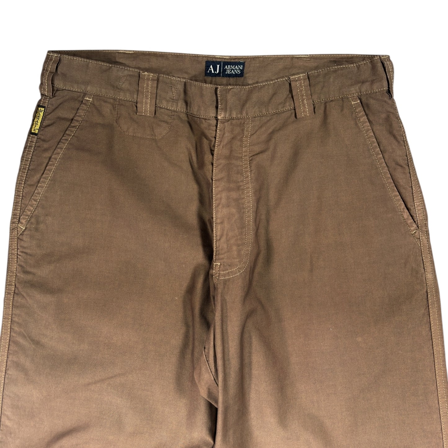 Armani Jeans 00’s Brown Utility Trousers W34