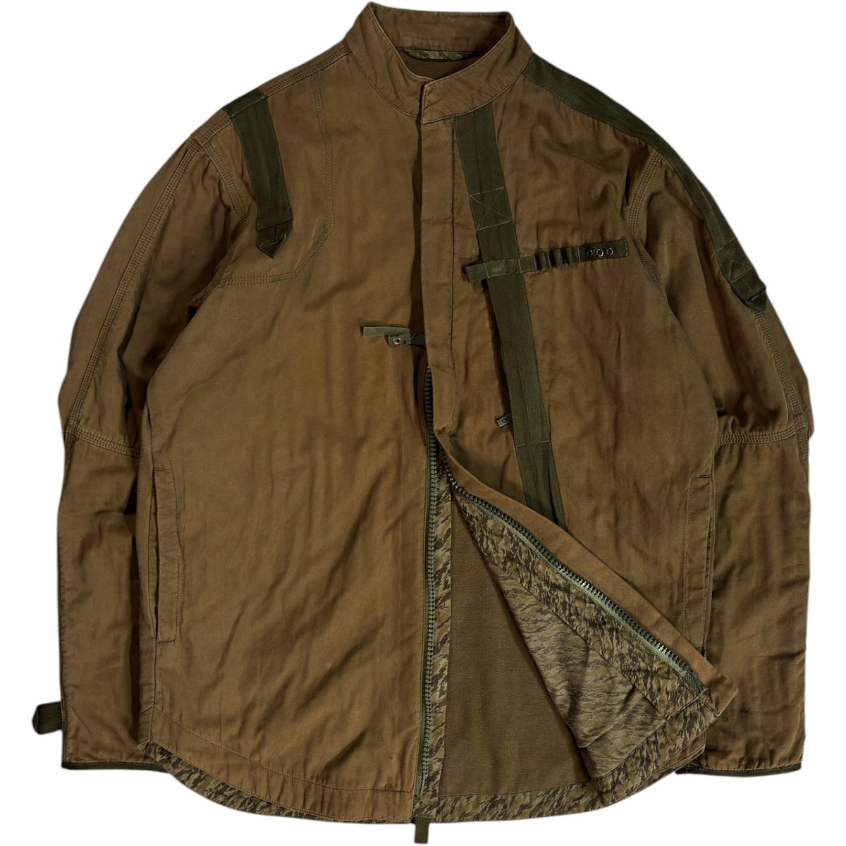Maharishi 00's Dual Zip Military Cotton Jacket L
