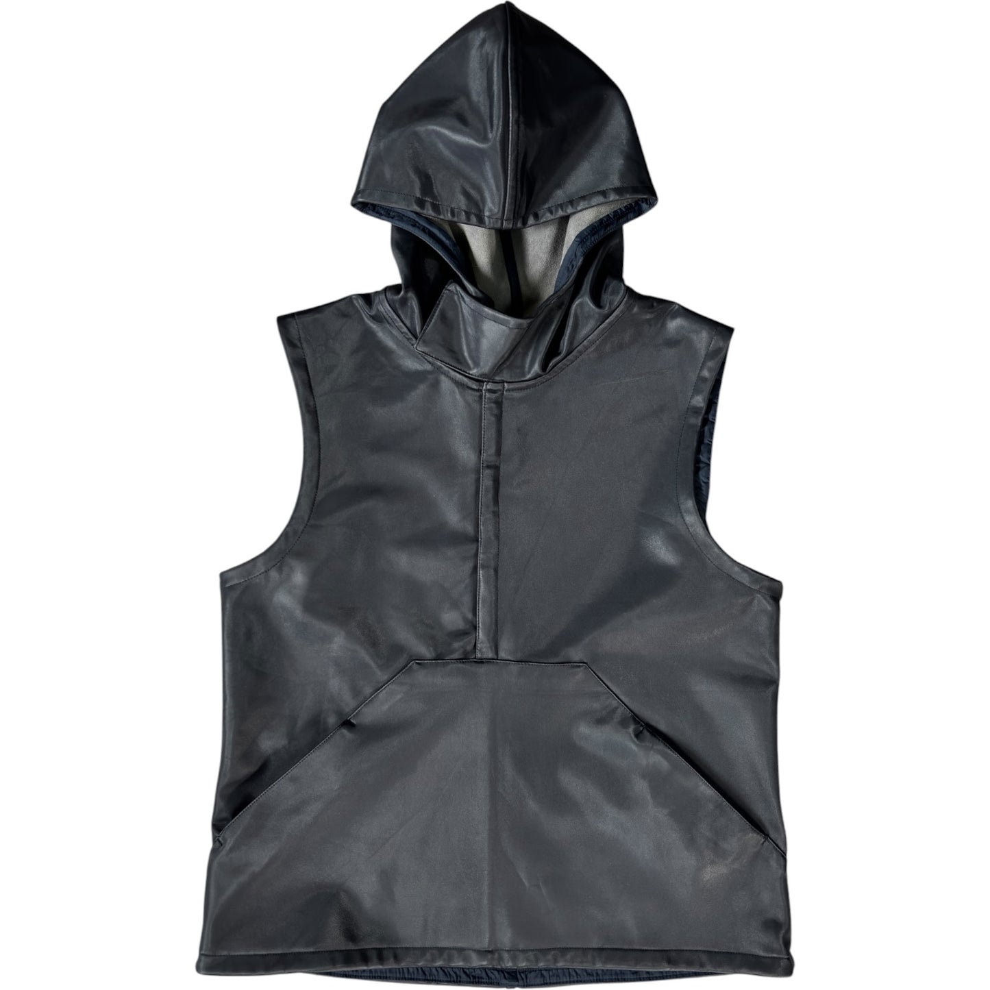 Nike 2001 Polyurethane Hooded Vest Jacket Size 14/16