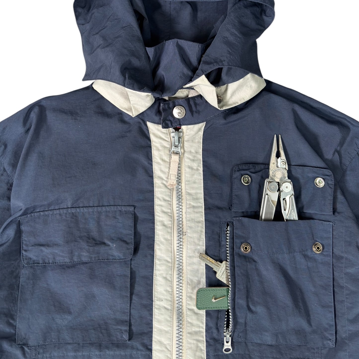 Armani Jeans 00’s Cropped Multipocket Jacket L