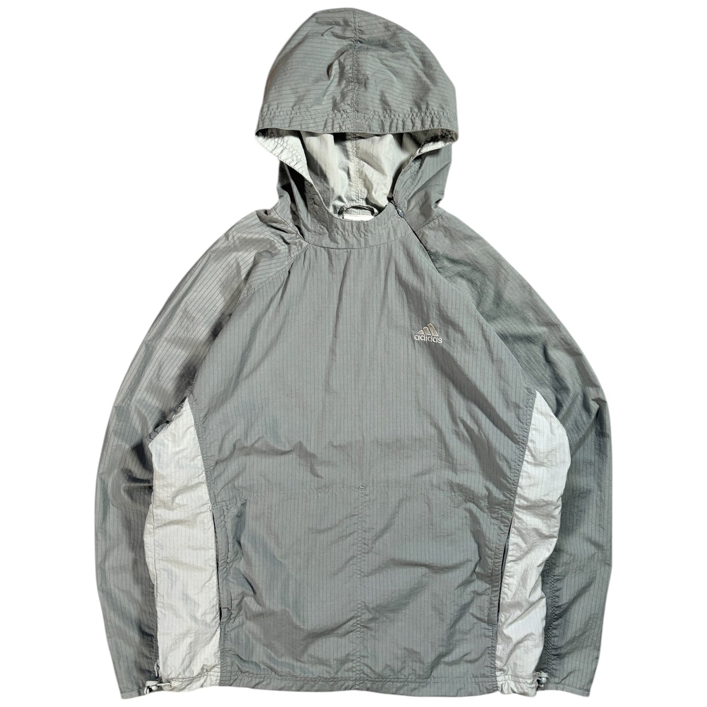 Adidas 2001 Asymmetric Microgrid Shoulder Zip Jacket L