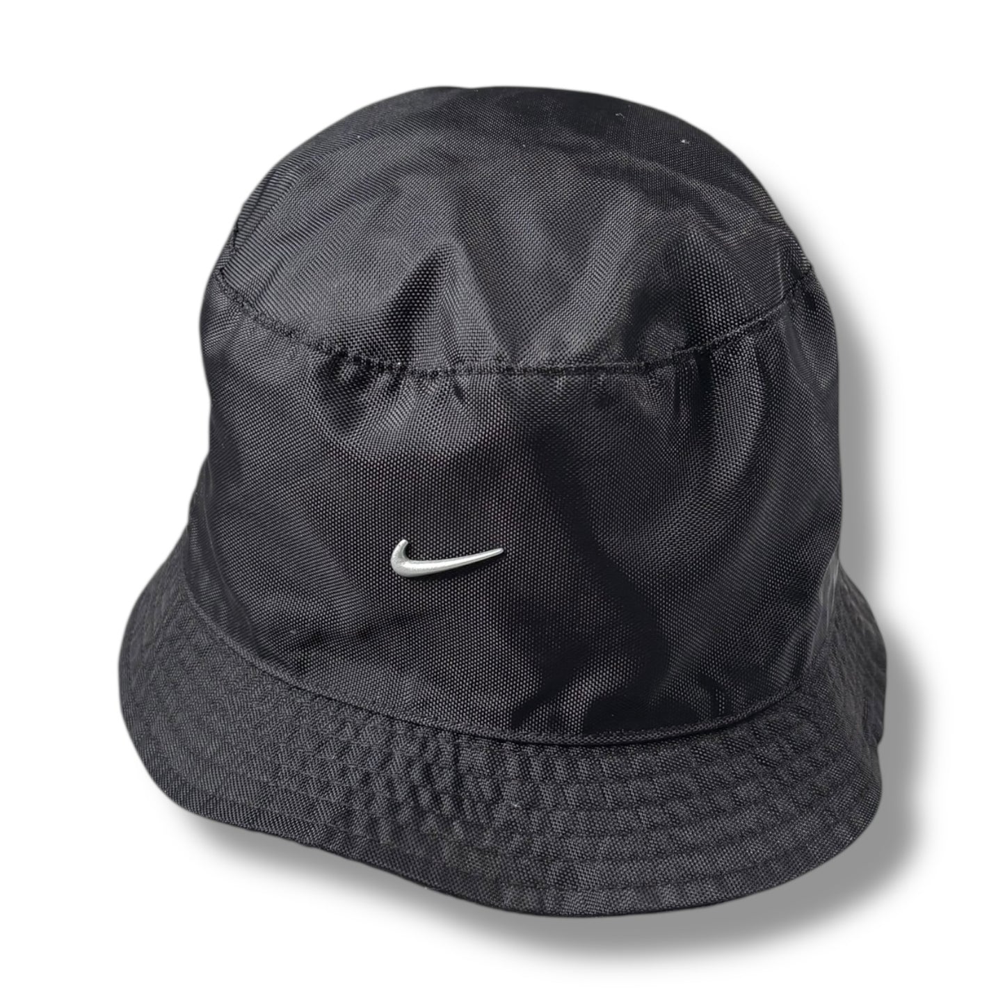 Nike 00’s Black Metal Swoosh Bucket Hat