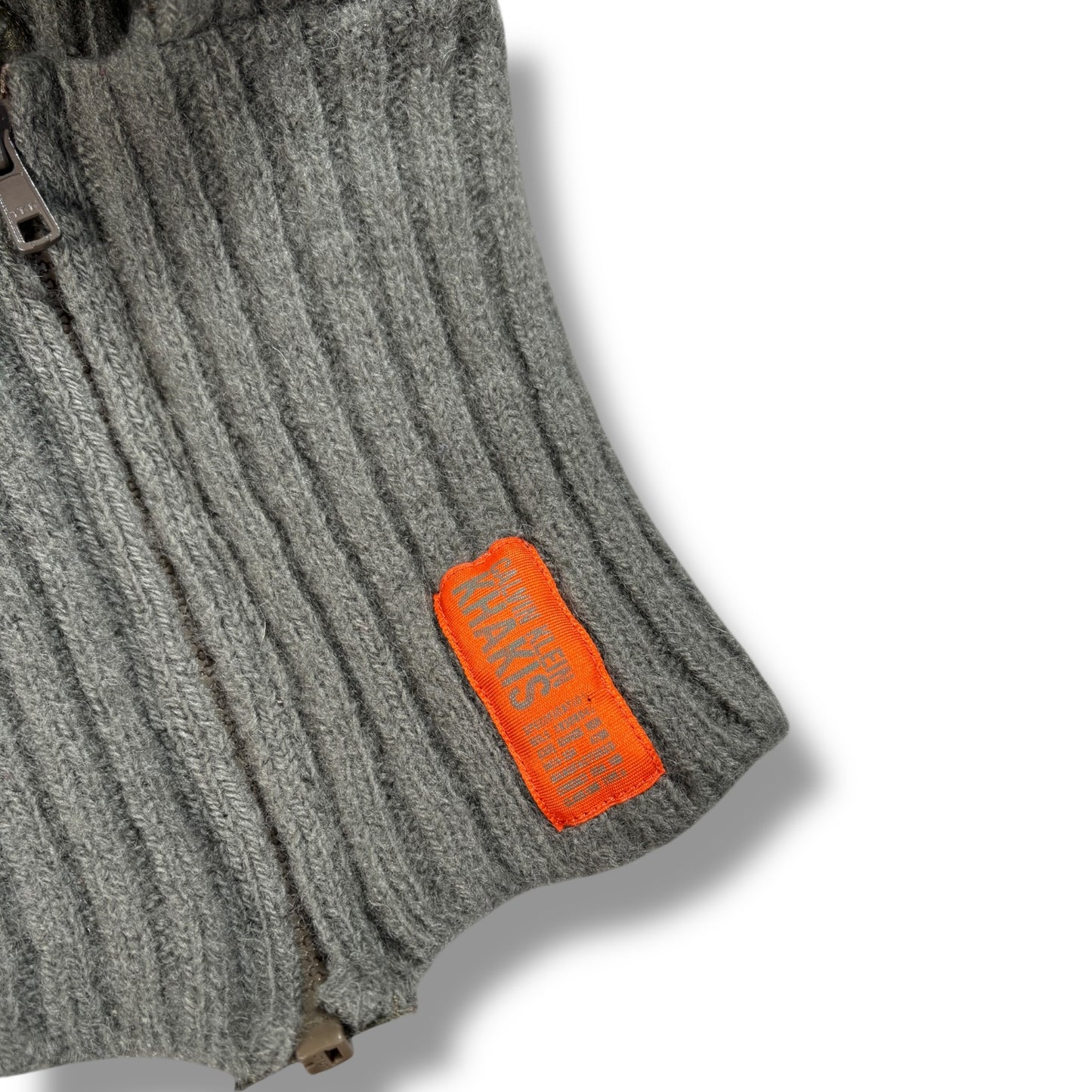 Calvin Klein Khakis Zipped Balaclava Hood