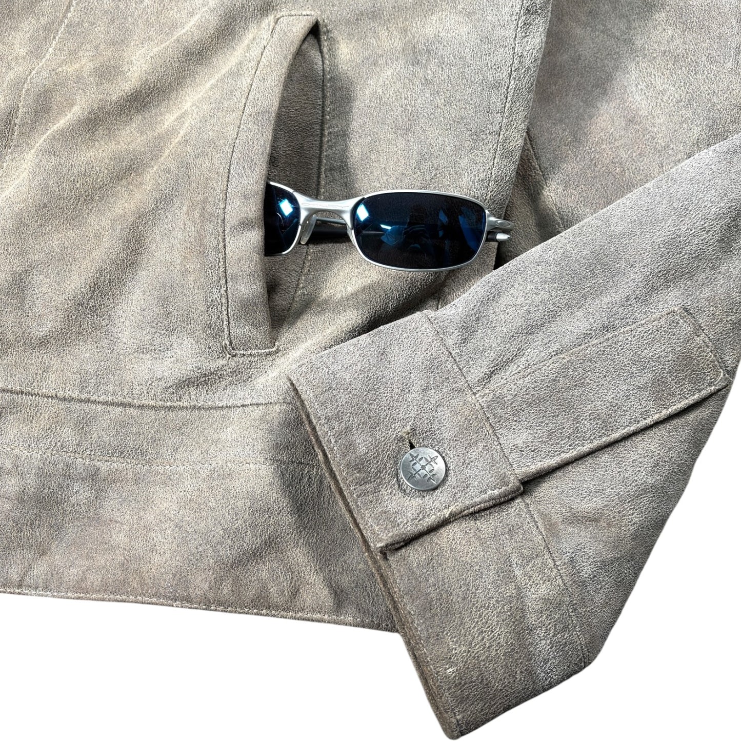 Oxbow 00’s Suede Leather Jacket XL