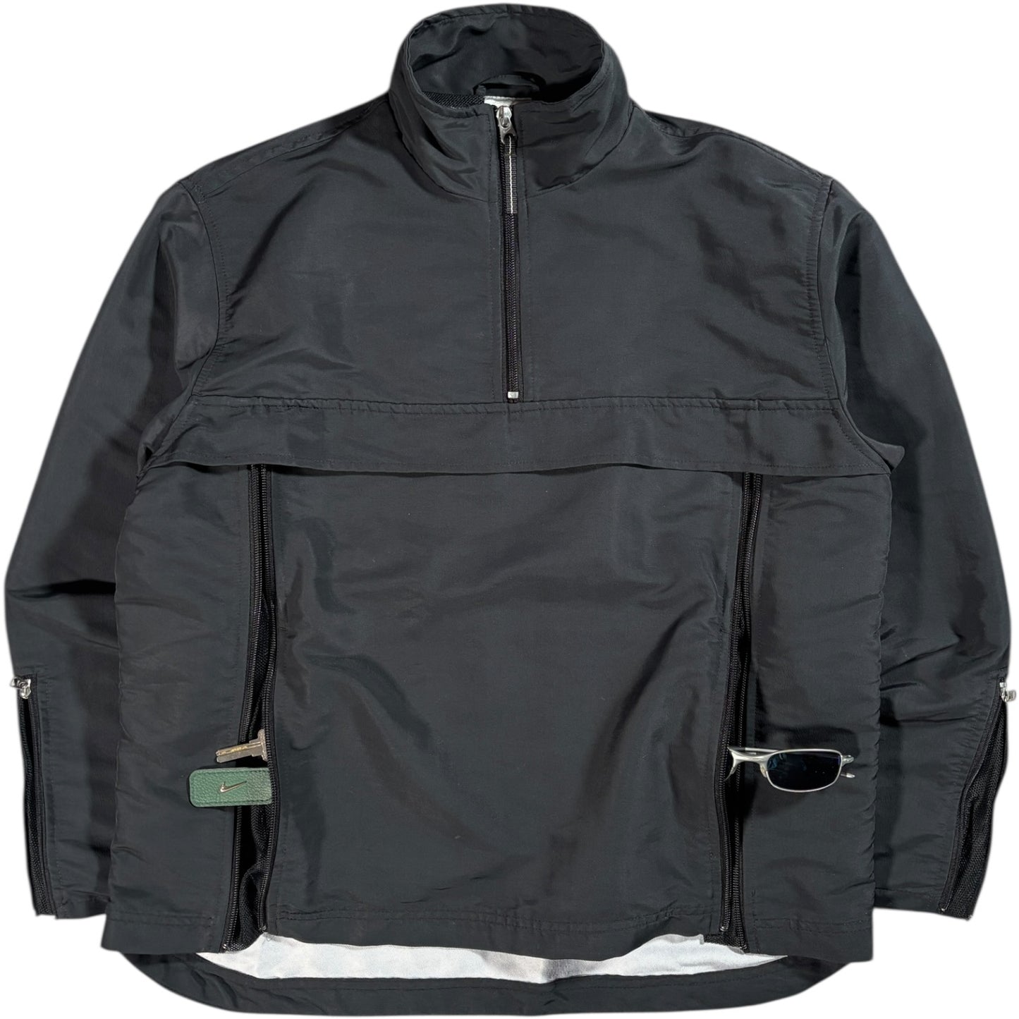Nike 00’s Ventilated Quarter Zip Jacket XS