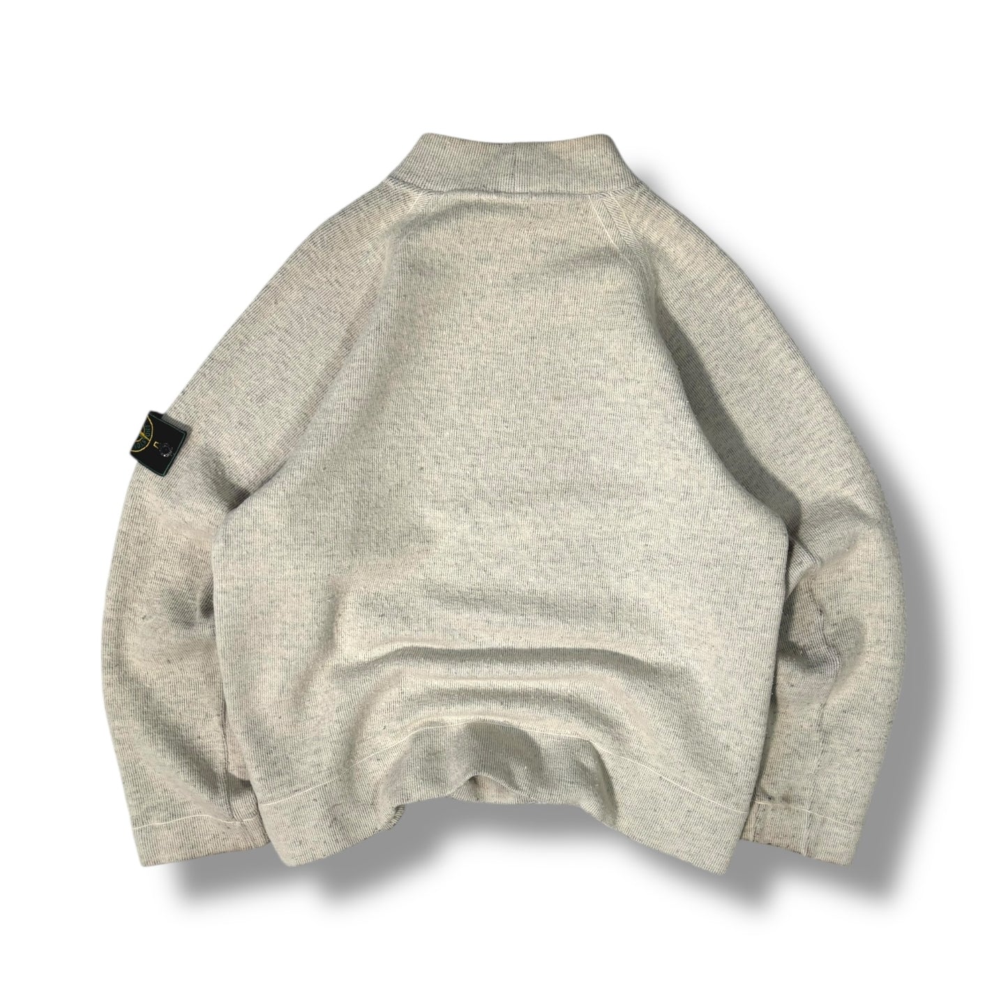 Stone Island A/W 1998 Heavyweight Mock Neck Knitted jumper Large