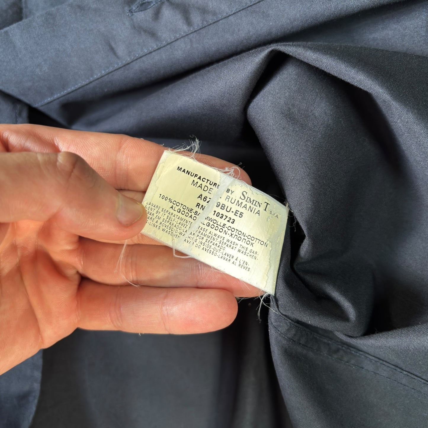 Armani Jeans 00's Short Sleeve Shirt L