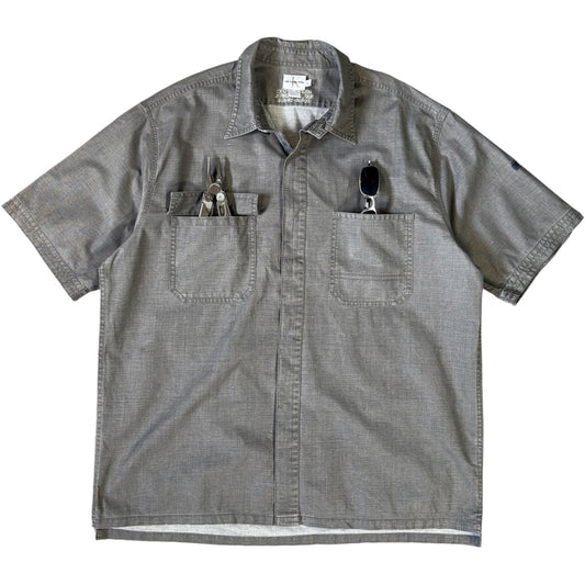Calvin Klein Jeans Linen Utility Shirt L