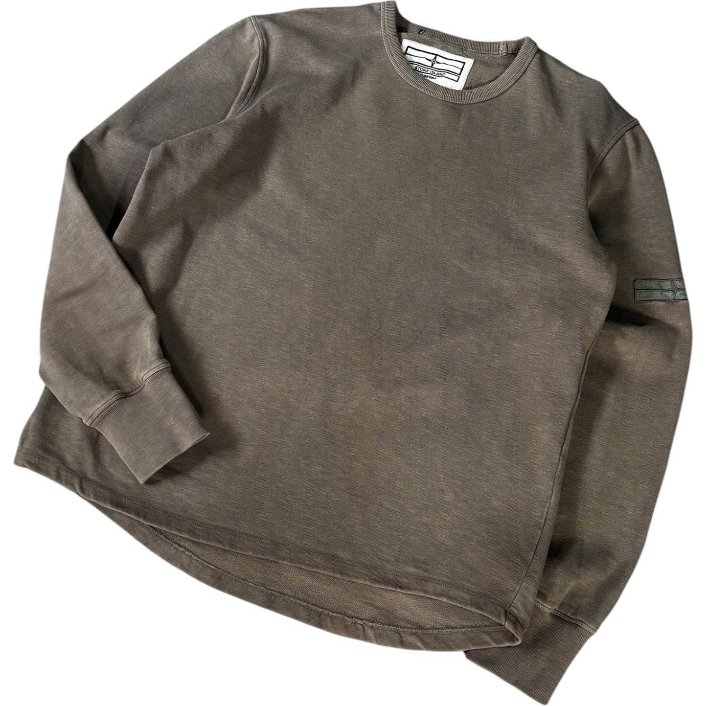 Stone Island Denims 2007 Khaki Cotton Jumper L