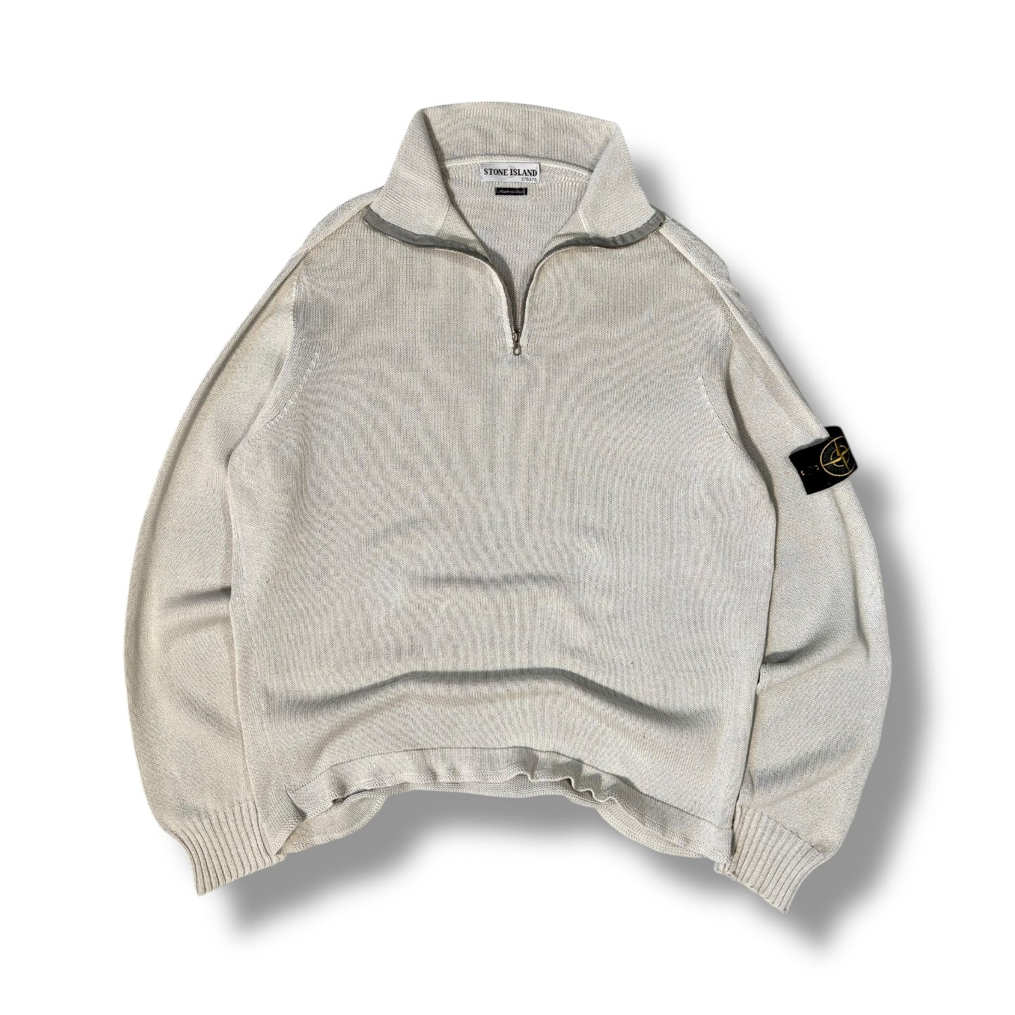 Stone Island 00’s Quarter Zip Lightweight Knit Large