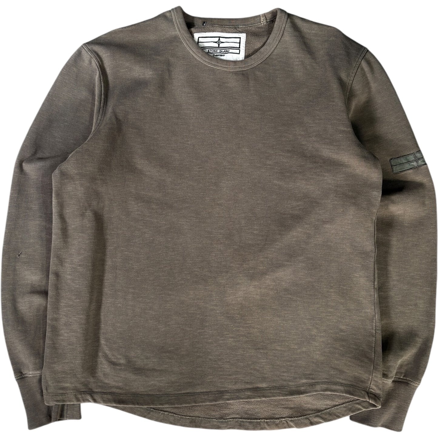 Stone Island Denims 2007 Khaki Cotton Jumper L