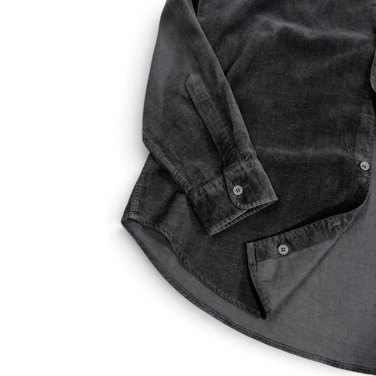 Armani Jeans 90’s Velour Long Sleeve Shirt L