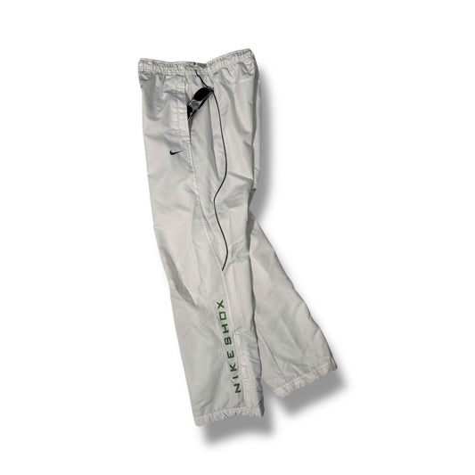 Nike Shox 00’s White Track Pants Small