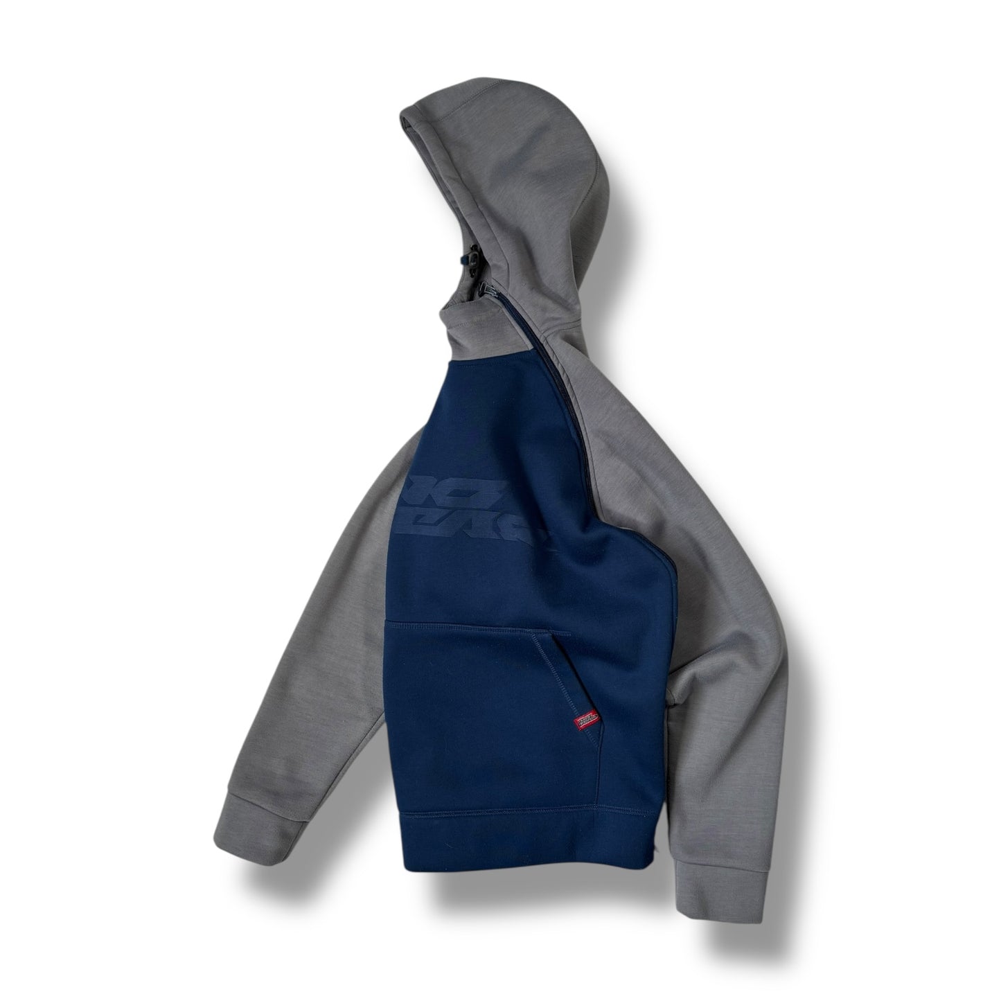 No Fear 00’s Asymmetrical Full Zipped Hoodie Large