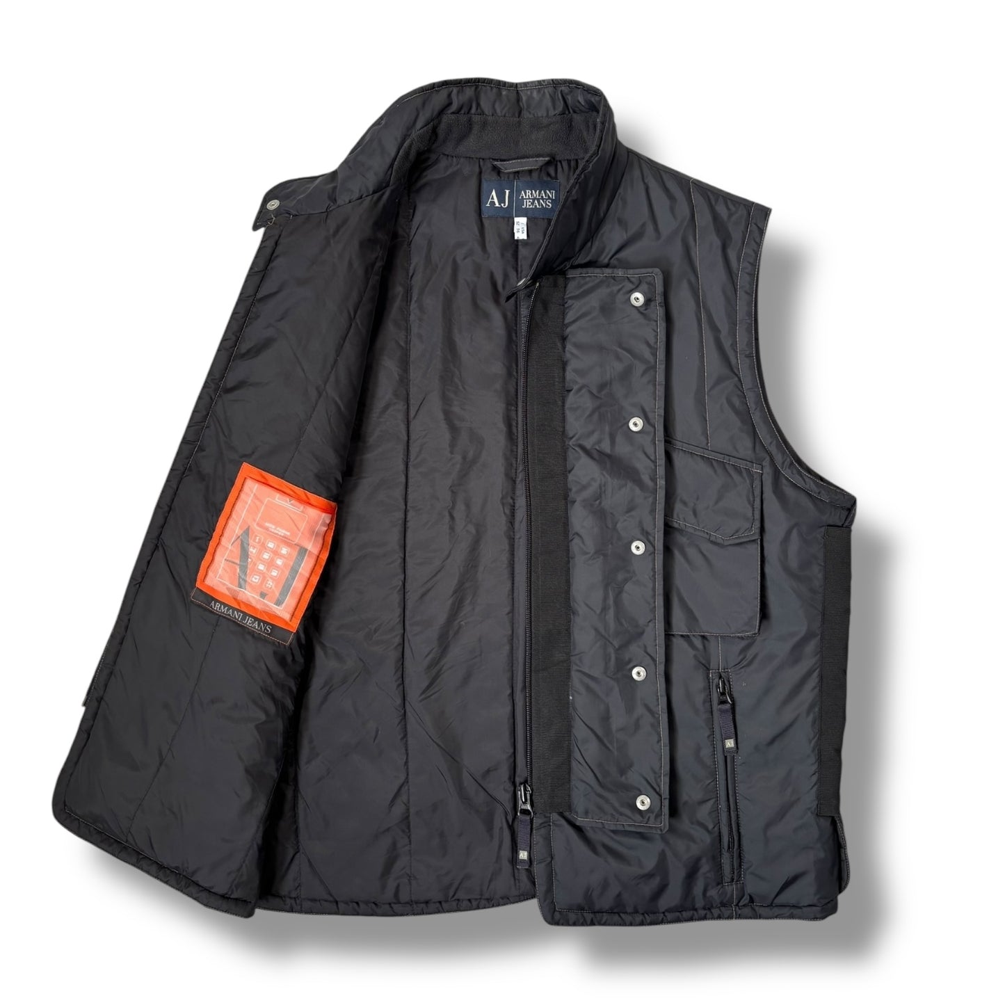 Armani Jeans 00’s Tactical Ballistic Vest Jacket Medium