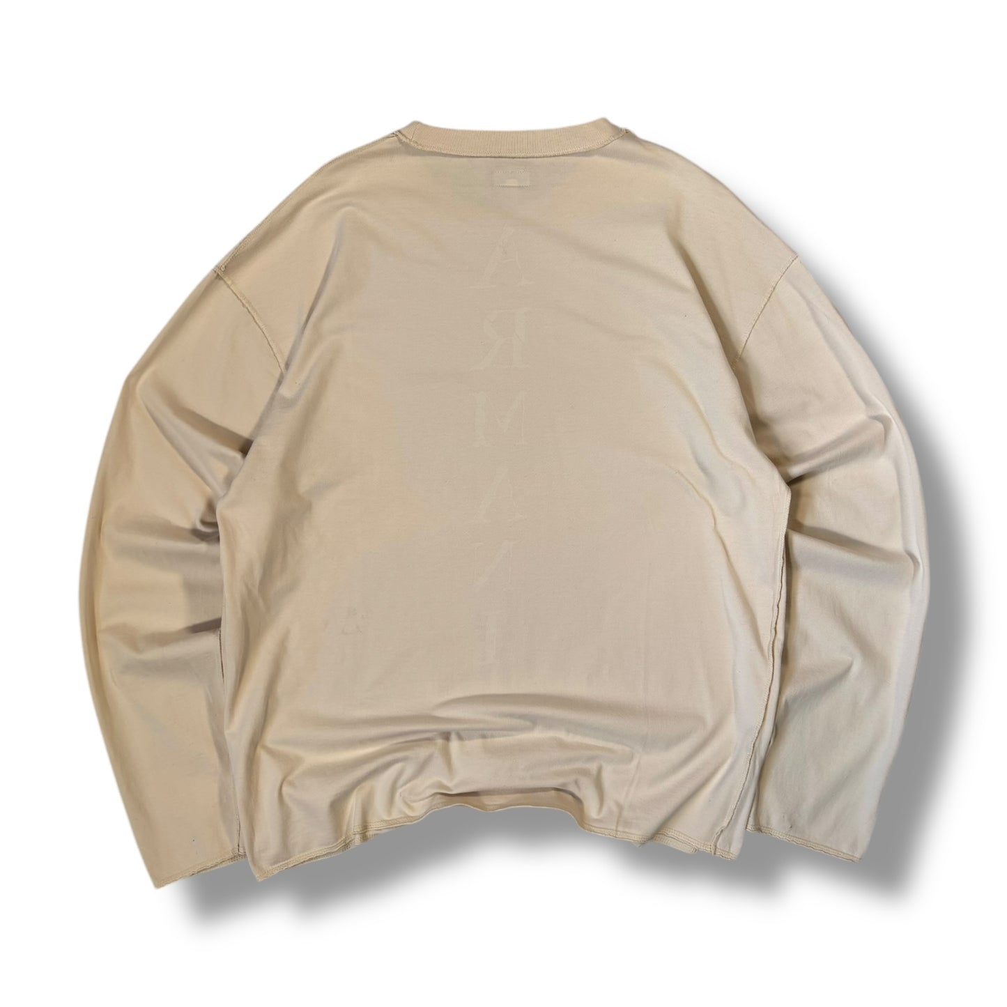 Armani Jeans 00’s Khaki Longsleeve T Shirt Extra Large