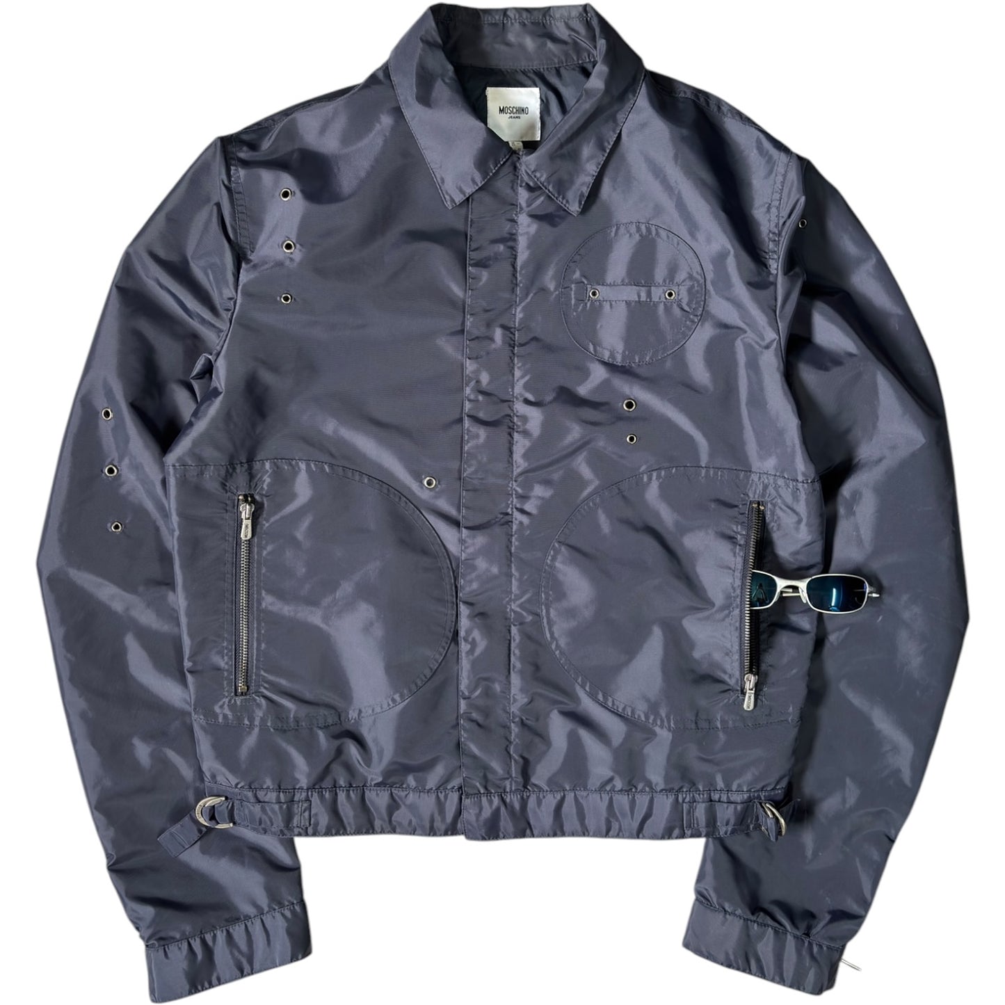 Moschino 00’s Cropped Ventilated Jacket M