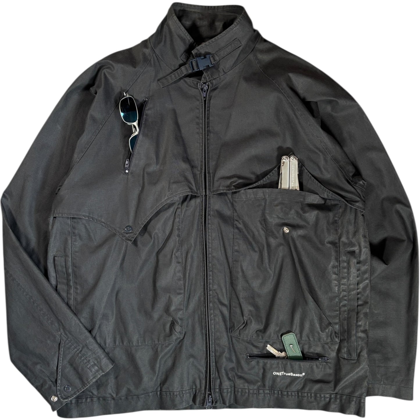 One True Saxon 00’s Waxed Cotton Jacket M