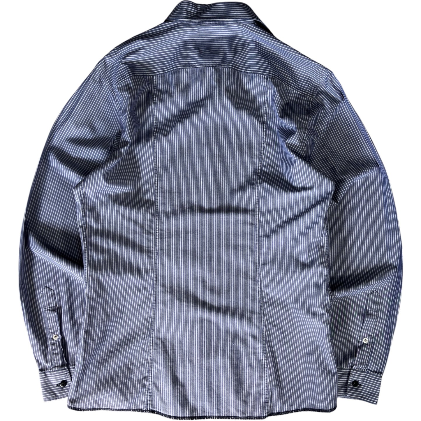 Armani Jeans 00’s Striped Shirt L