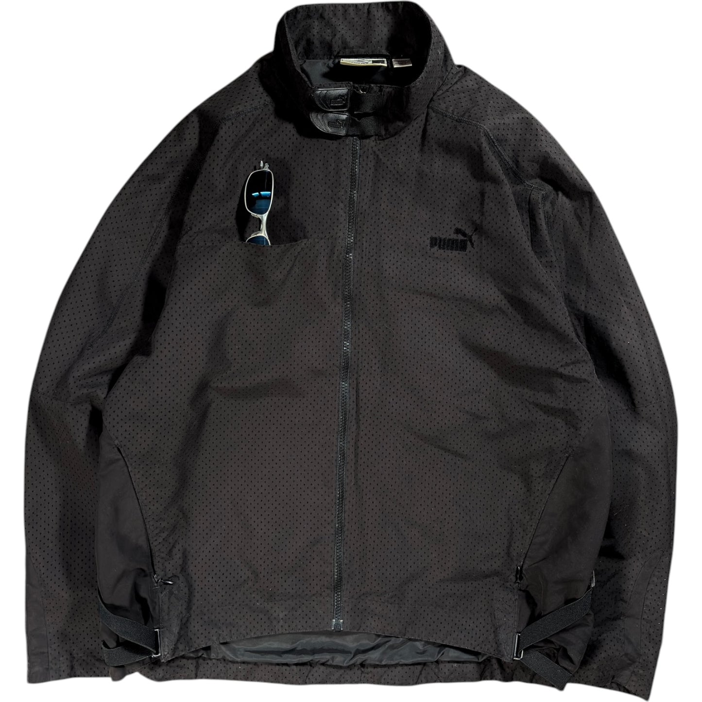 Puma Mostro 2004 Black Technical Perforated Jacket XL
