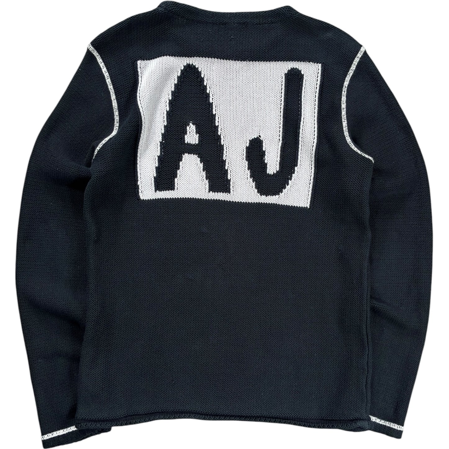 Armani Jeans 00’s Heavyweight Cotton Knit M