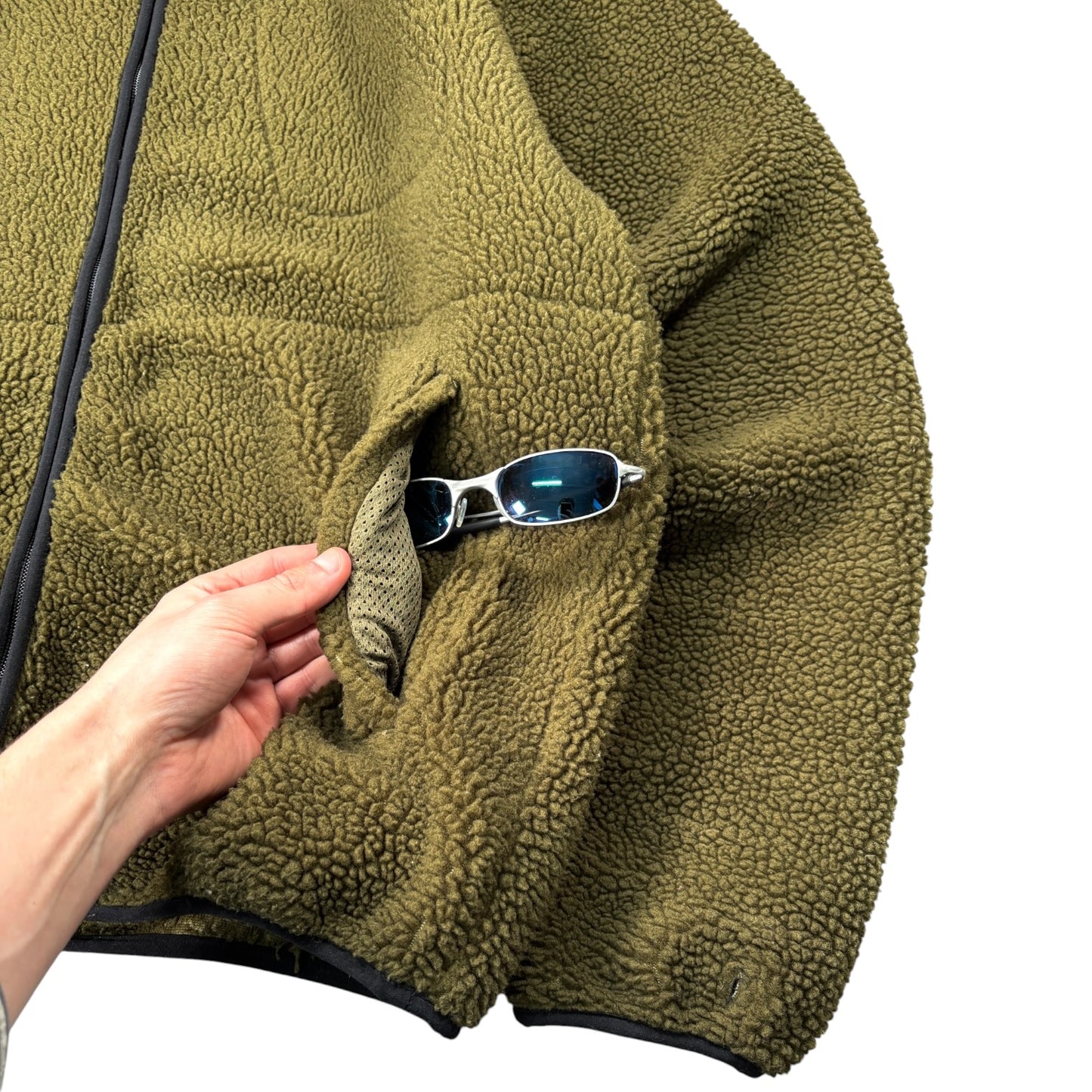Maharishi 00’s Deep Pile Fleece Jacket XL