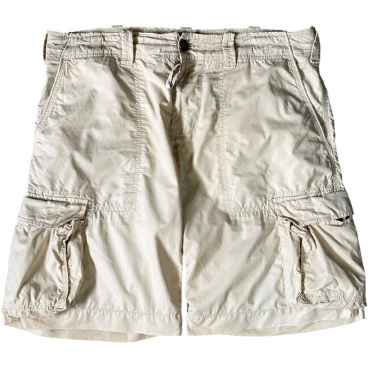 Armani Jeans 00's Linen Blend Cargo Shorts W36