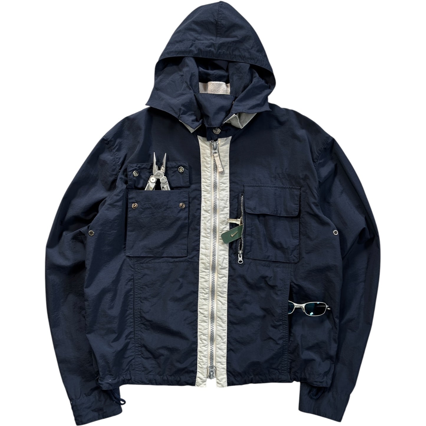 Armani Jeans 00’s Multipocket Convertible Jacket L