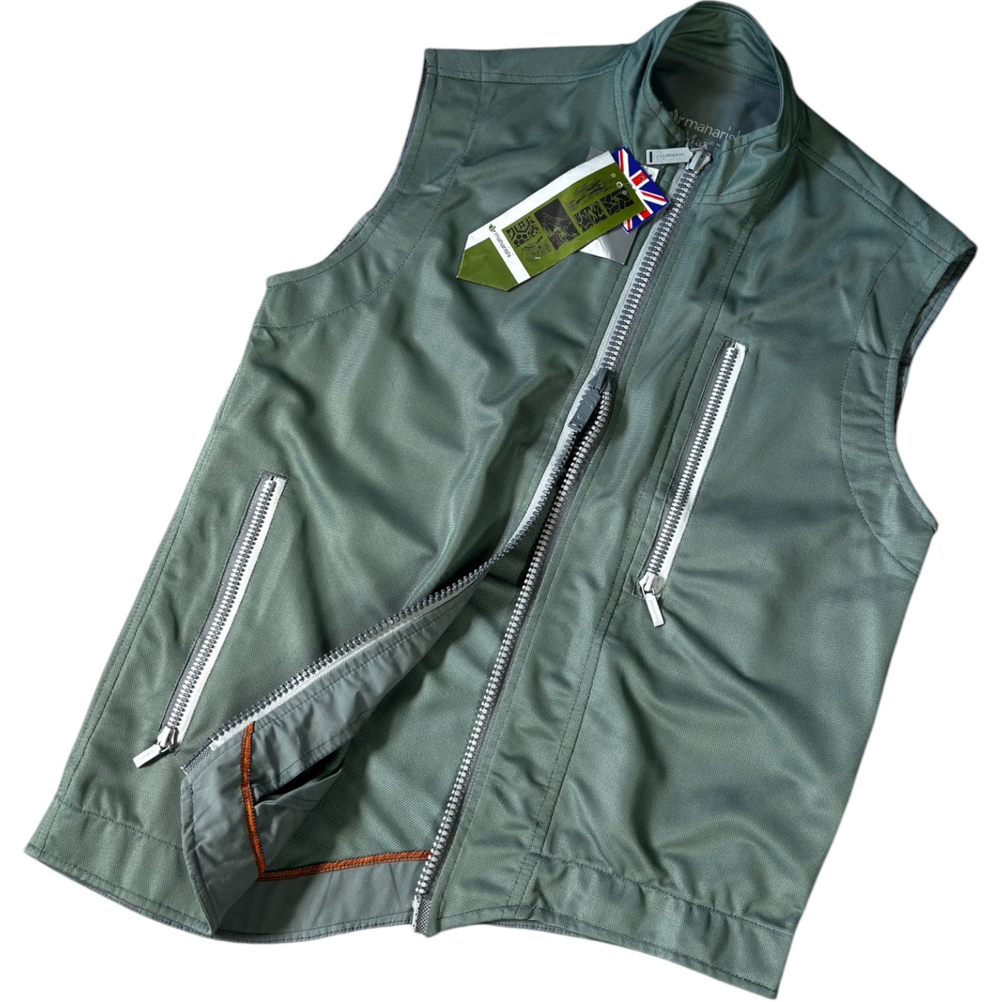 Maharishi 1999 Coolmax Utility Vest Jacket S