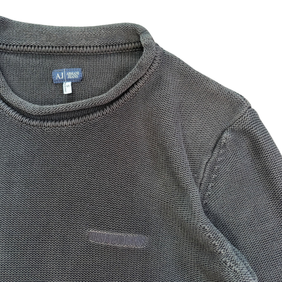 Armani Jeans 00’s Heavyweight Knit Jumper S