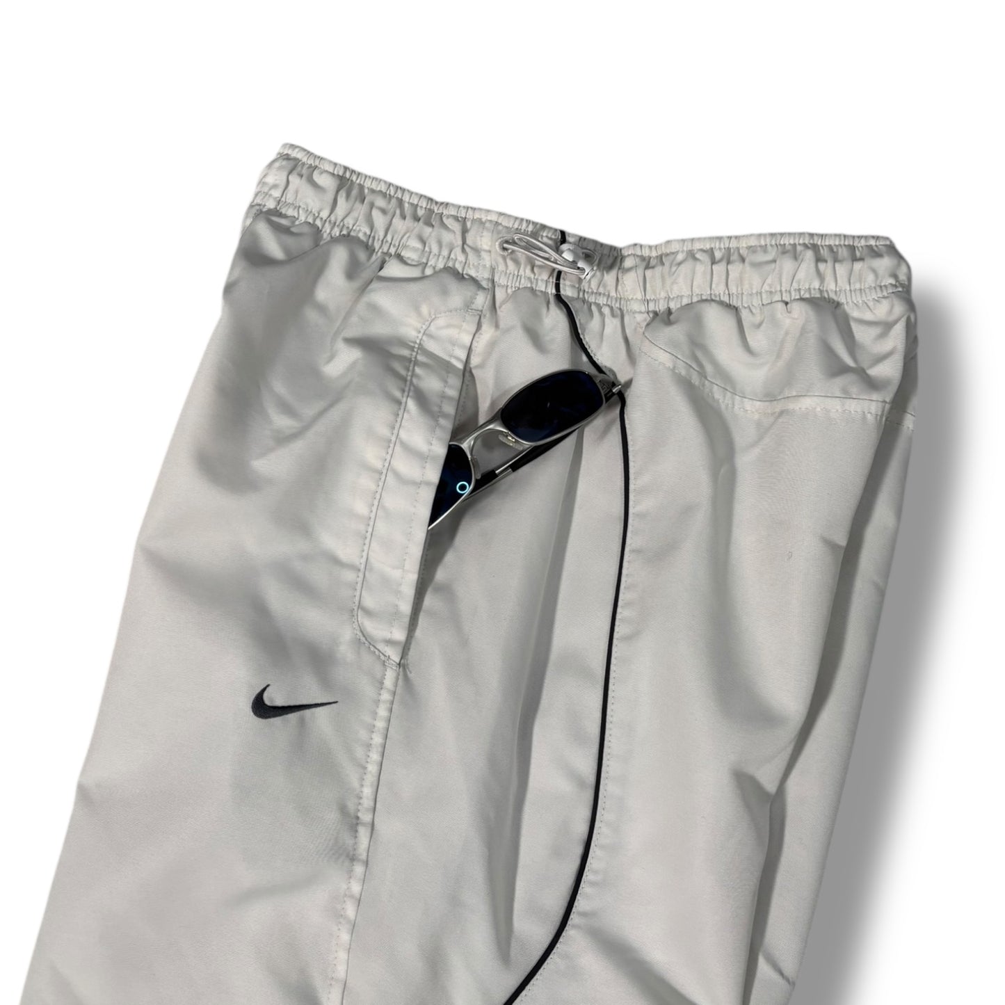 Nike Shox 00’s White Track Pants Small