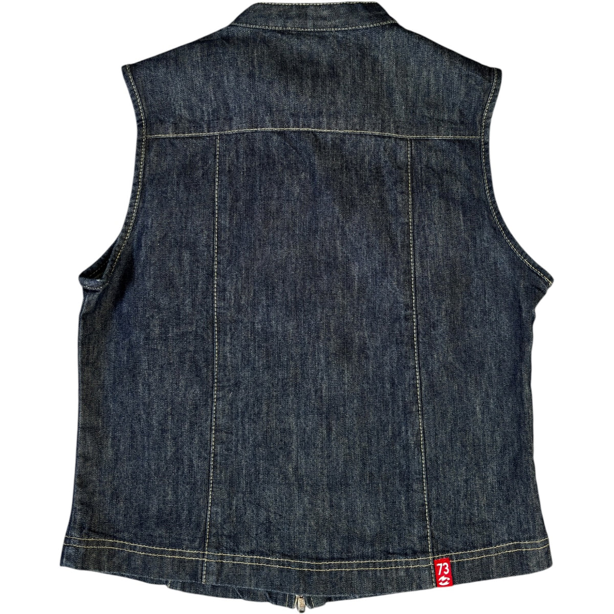 Billabong 00’s Sleeveless Denim Jacket Size 10/12