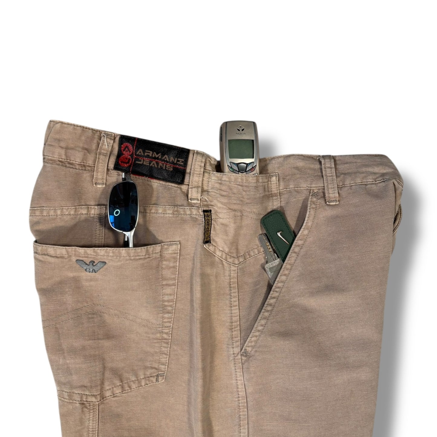 Armani Jeans 00’s Baggy Fit Trousers W34