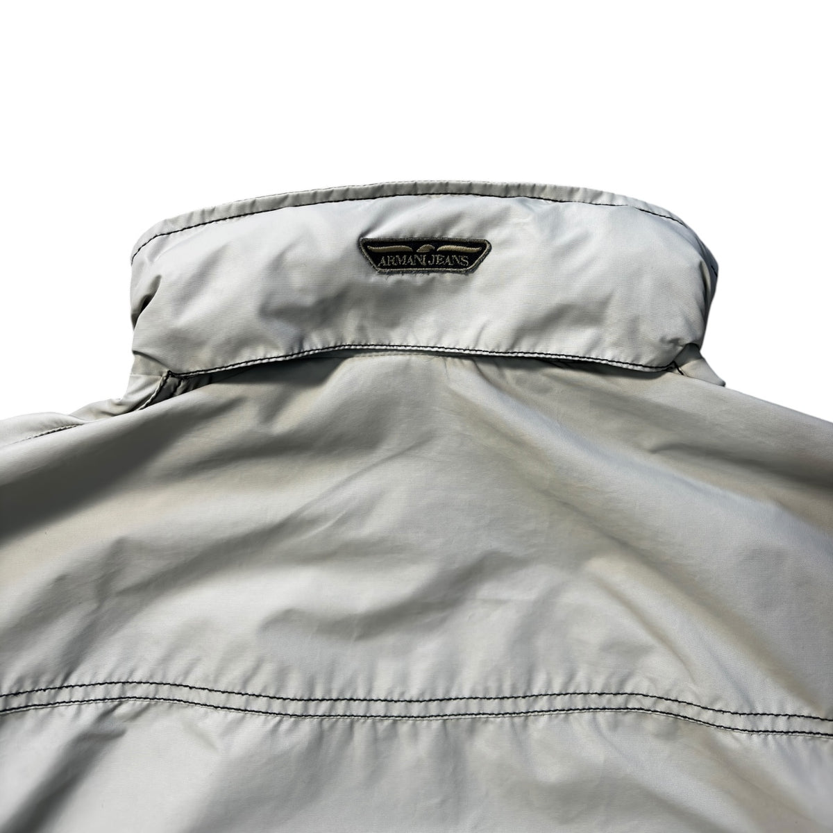 Armani Jeans 00’s Contrast Stitch Technical Jacket L