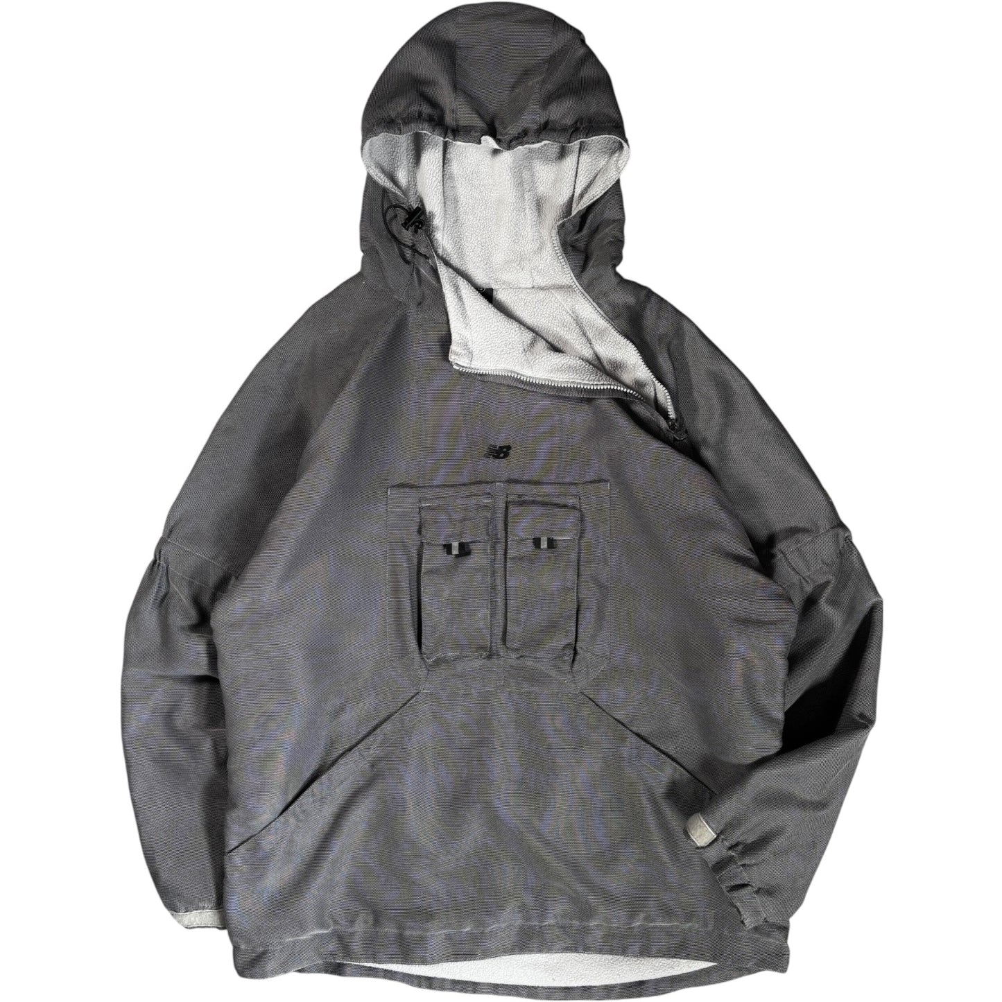 New Balance 00’s Iridescent Asymmetric Cargo Pocket Jacket L