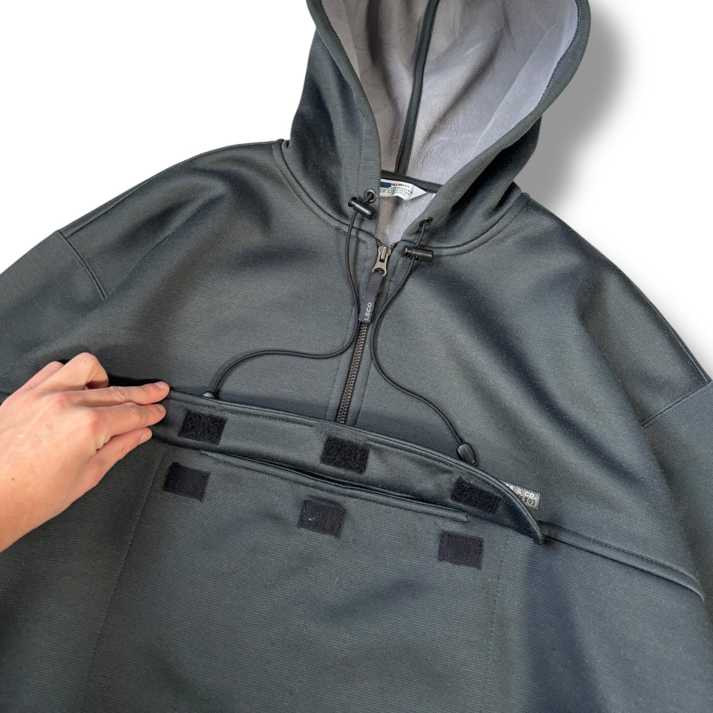 Levi’s All-Duty Patch Pocket Quarter Zip Hoodie XL