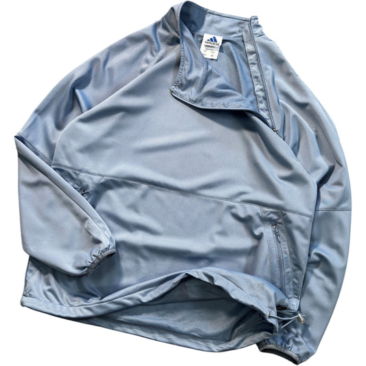 Adidas 00’s Asymmetric Zip Pullover Jacket L
