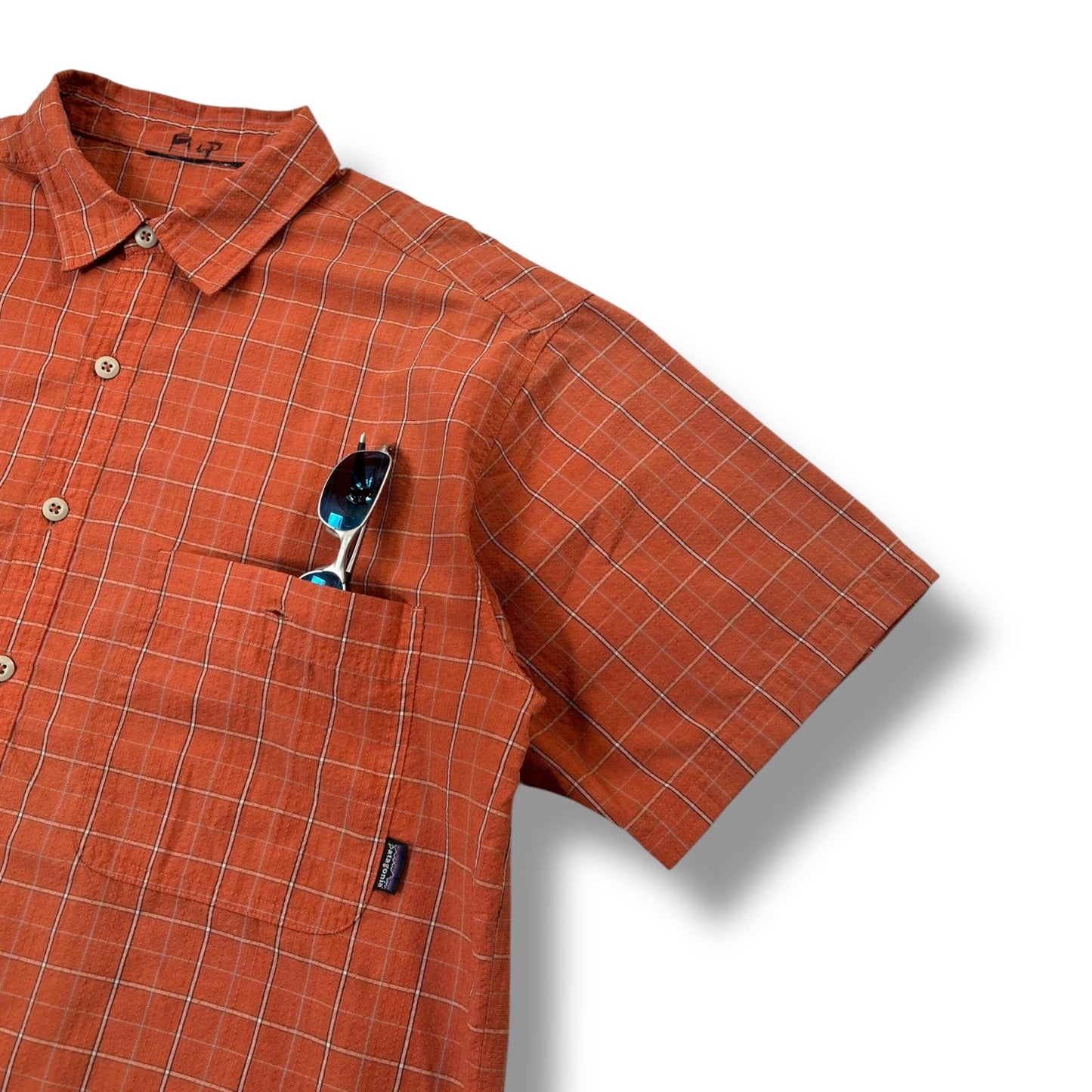 Patagonia 00’s Short Sleeve Plaid Shirt Extra Large