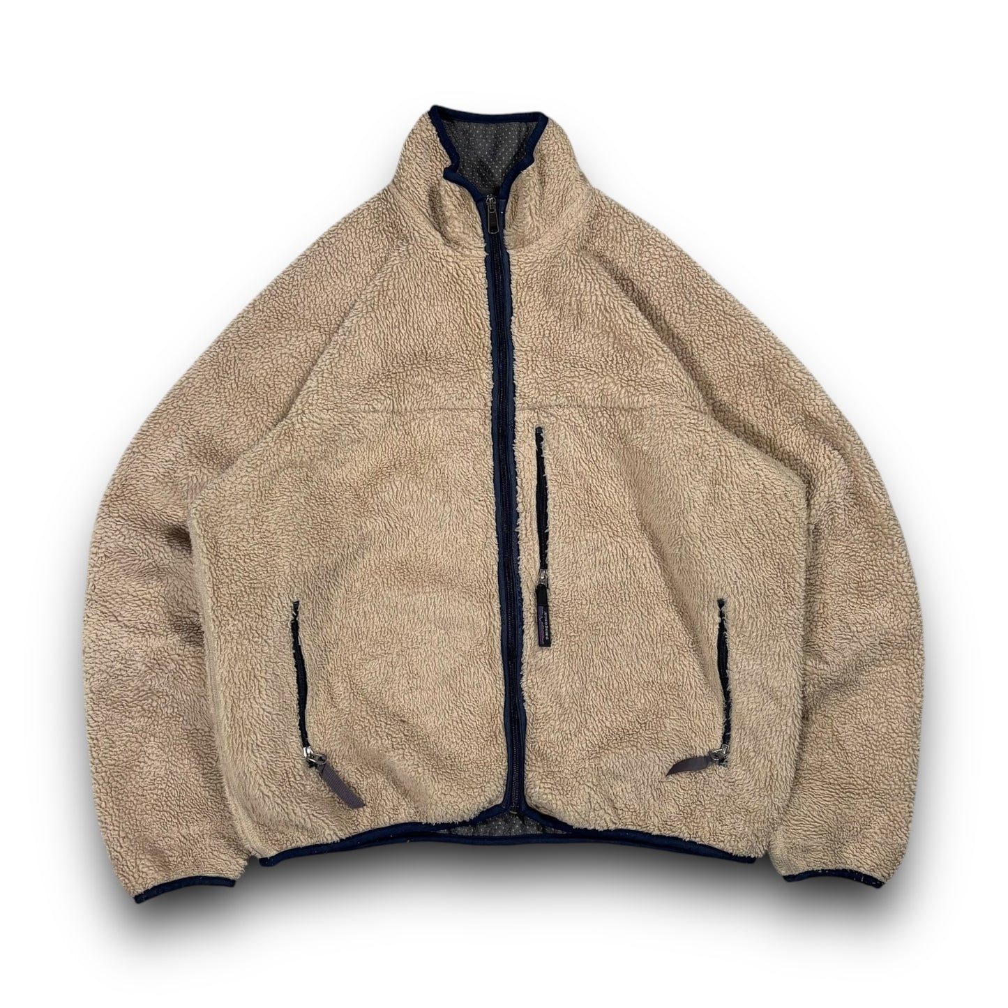 Patagonia 1990’s Deep Pile Full Zip Fleece Large